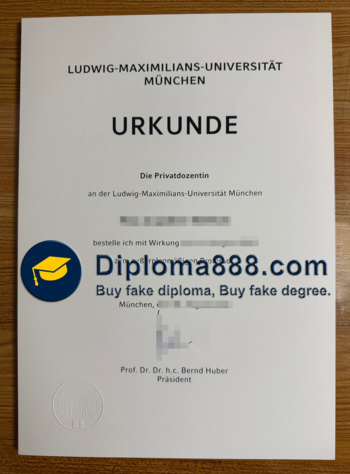 LMU München Zeugnis