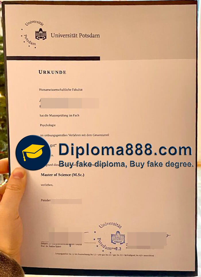 Universität Potsdam degree