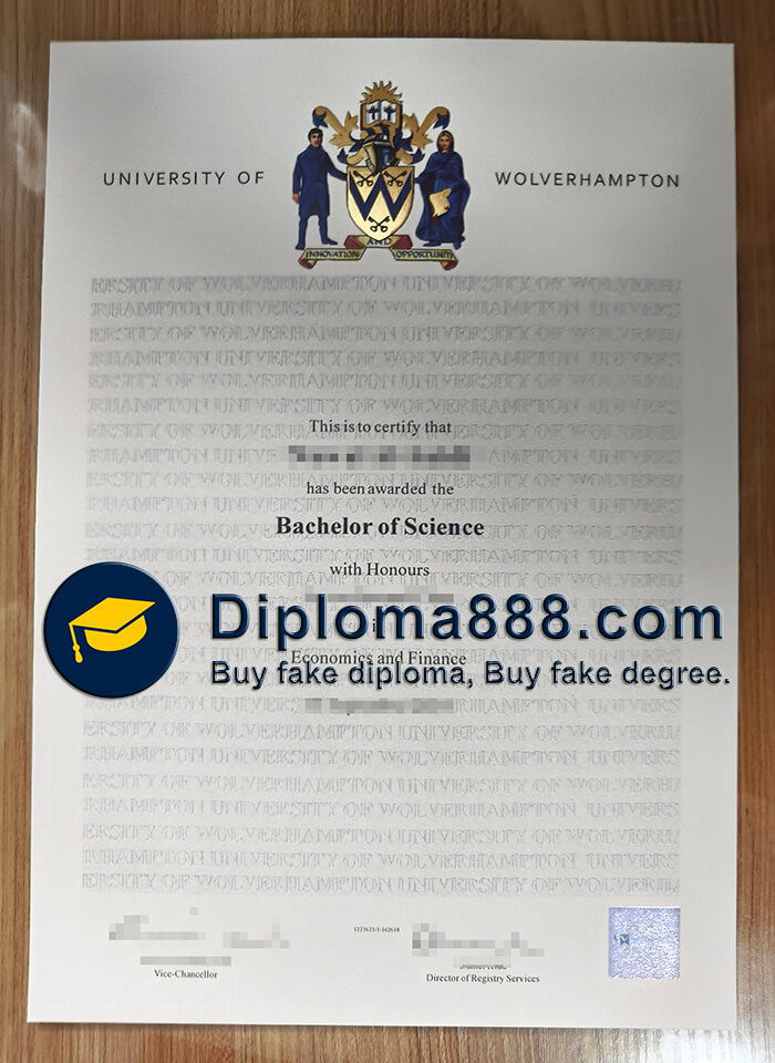 University of Wolverhampton diploma