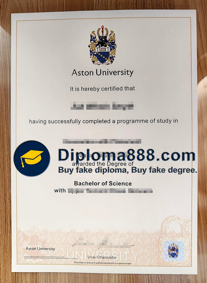 Aston University diploma