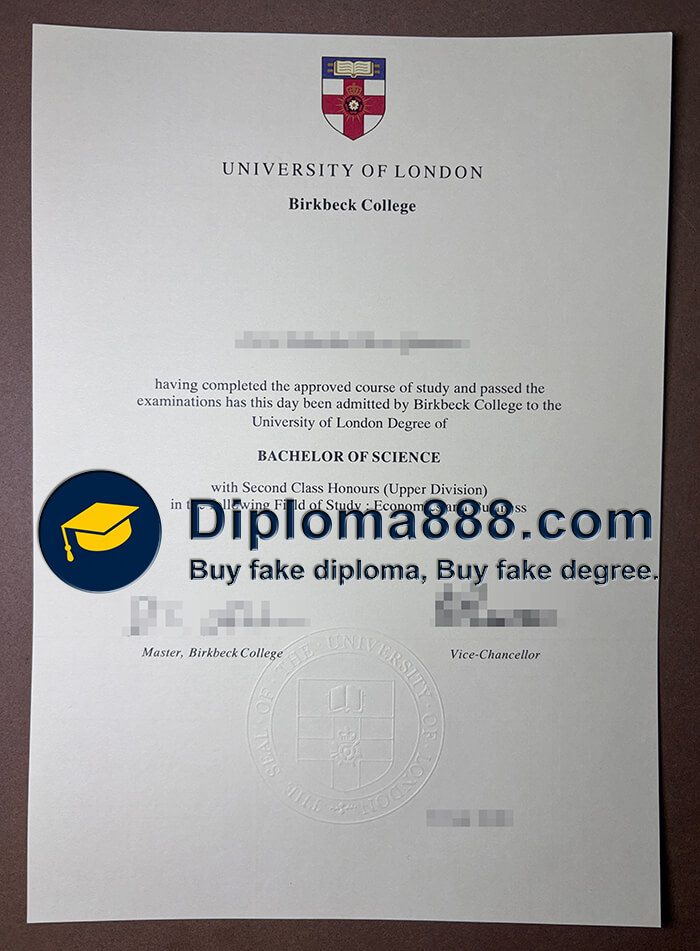 Birkbeck University of London diploma