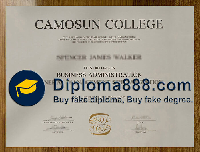 Camosun College degree