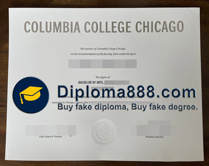 Columbia College Chicago degree