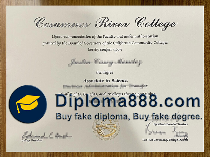 Cosumnes River College diploma