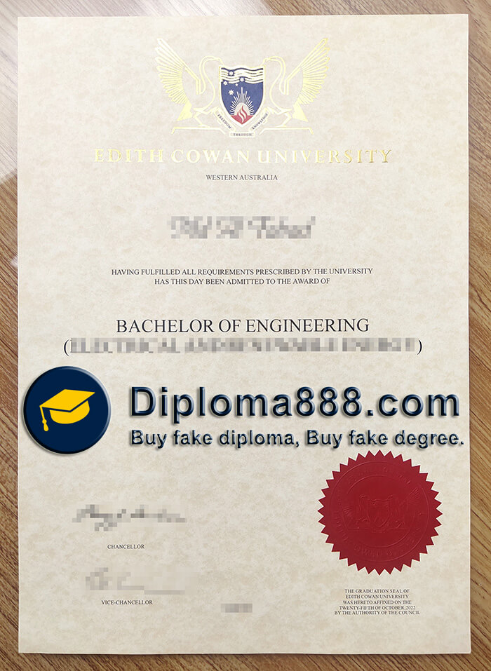 Edith Cowan University diploma