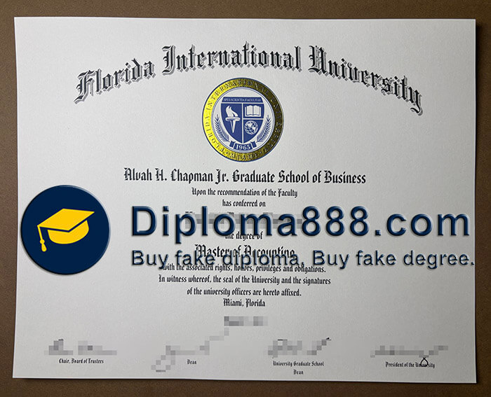Florida International University degree