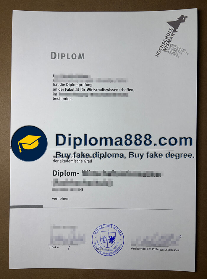 Hochschule Wismar diploma
