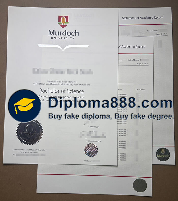 Murdoch University diploma