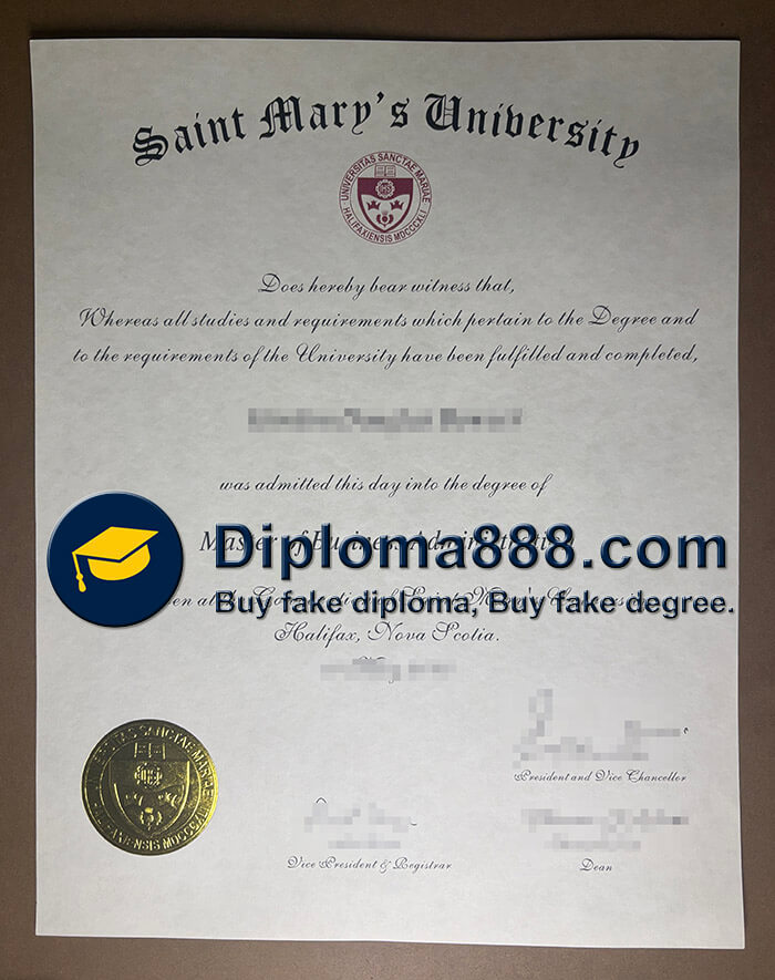 Saint Mary's University degree