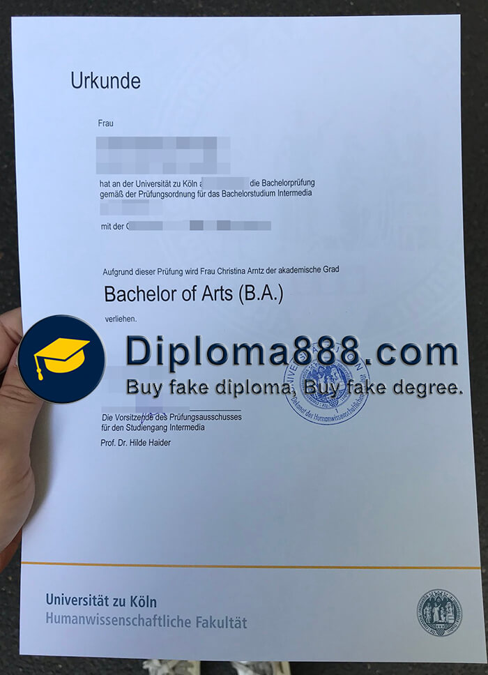 Universität zu Köln degree