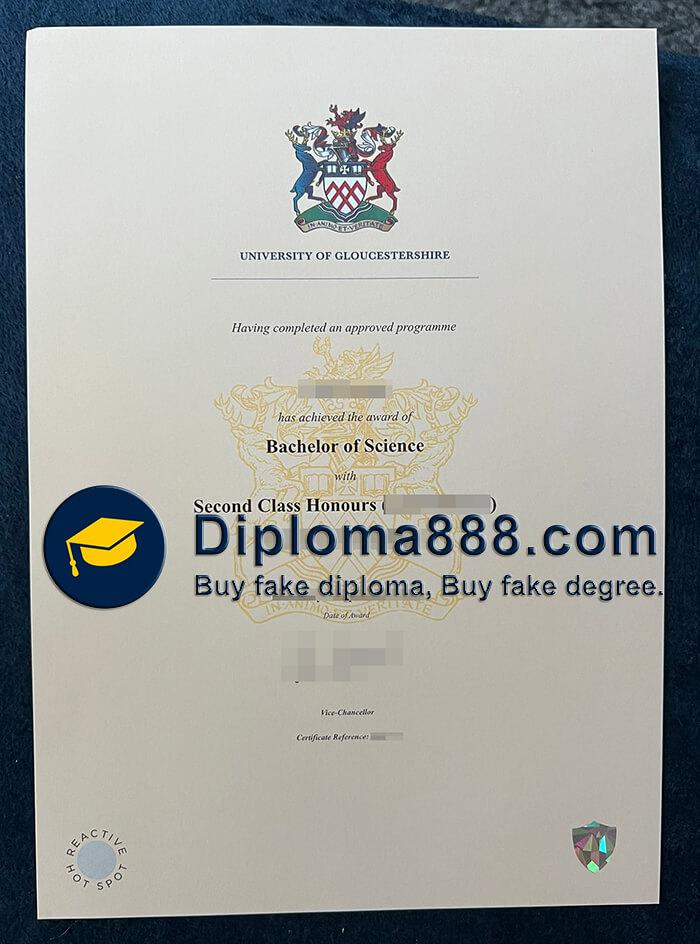 University of Gloucestershire diploma