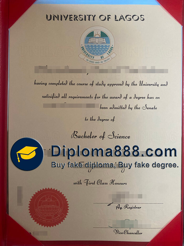 University of Lagos diploma