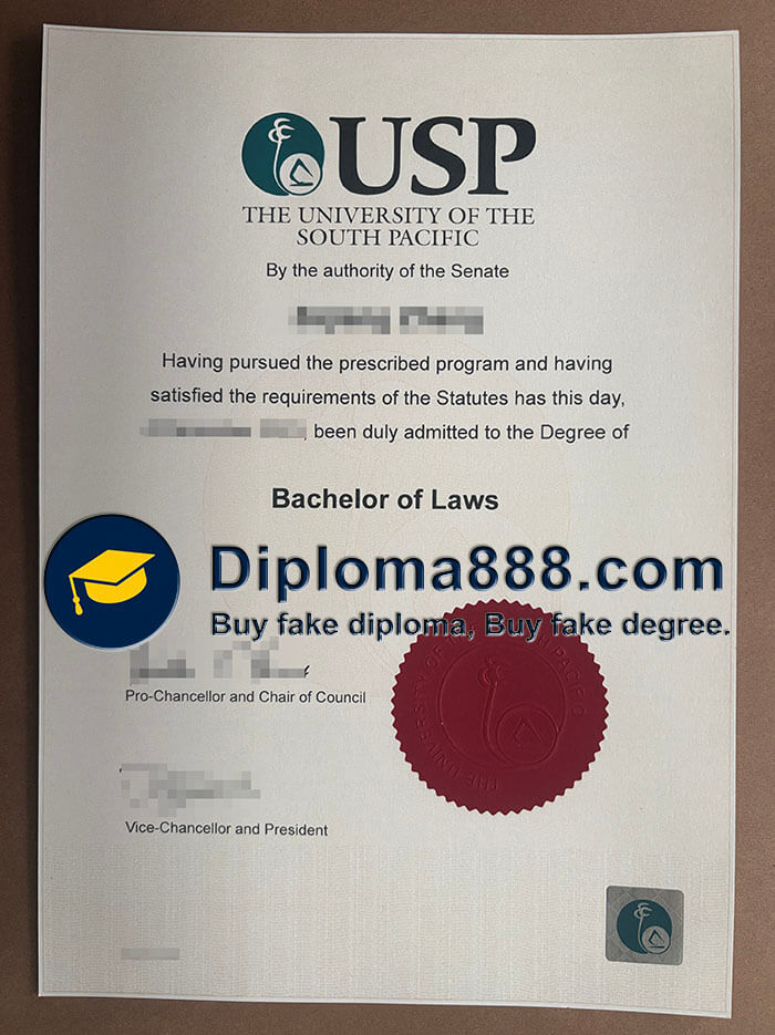 University of the South Pacific degree