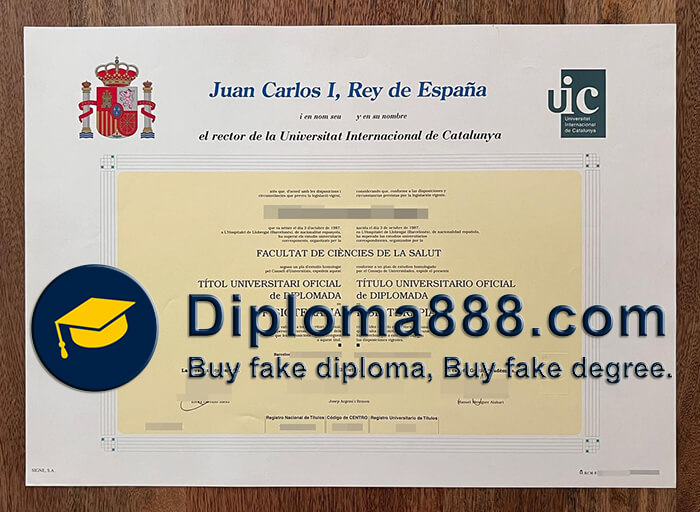 Universitat Internacional de Catalunya degree