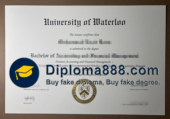 University of Waterloo diploma