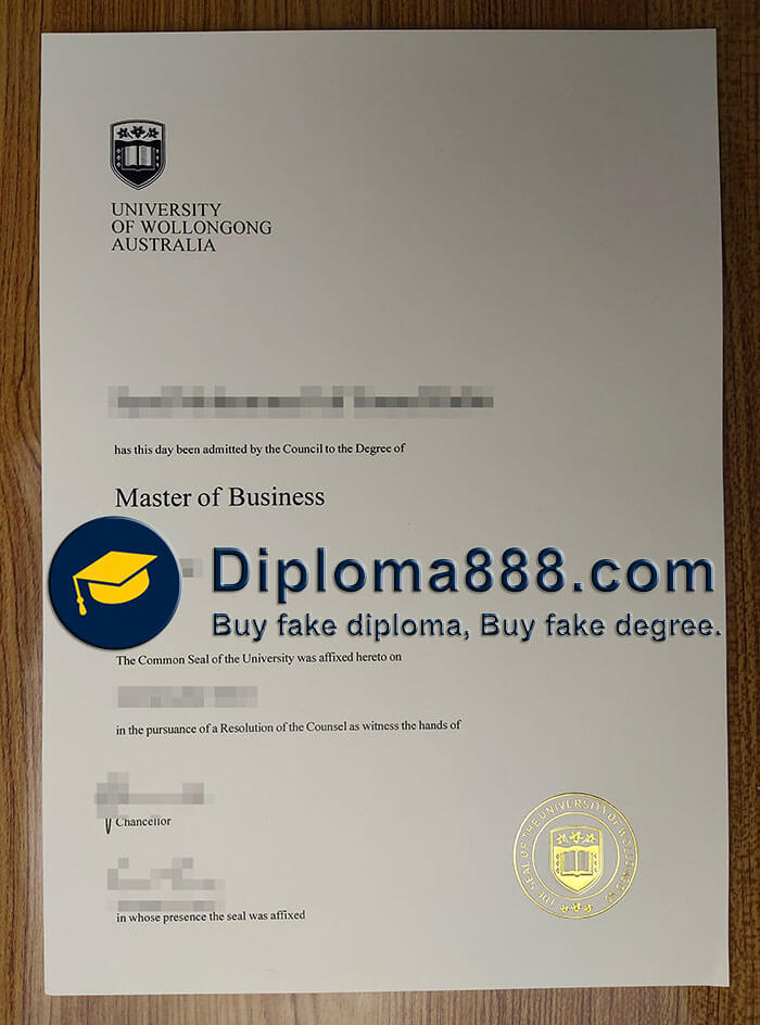 University of Wollongong diploma