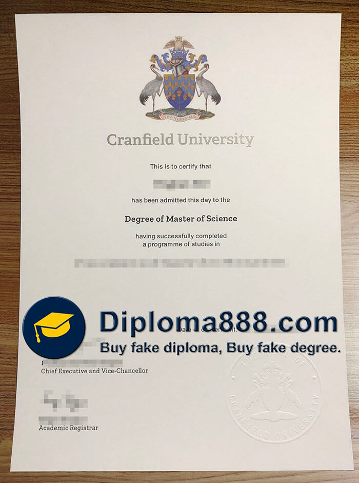 Cranfield University diploma