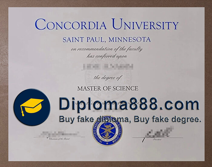 Concordia University St Paul diploma