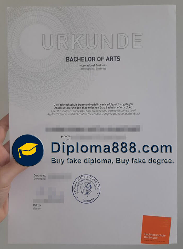 Fachhochschule Dortmund Zeugnis