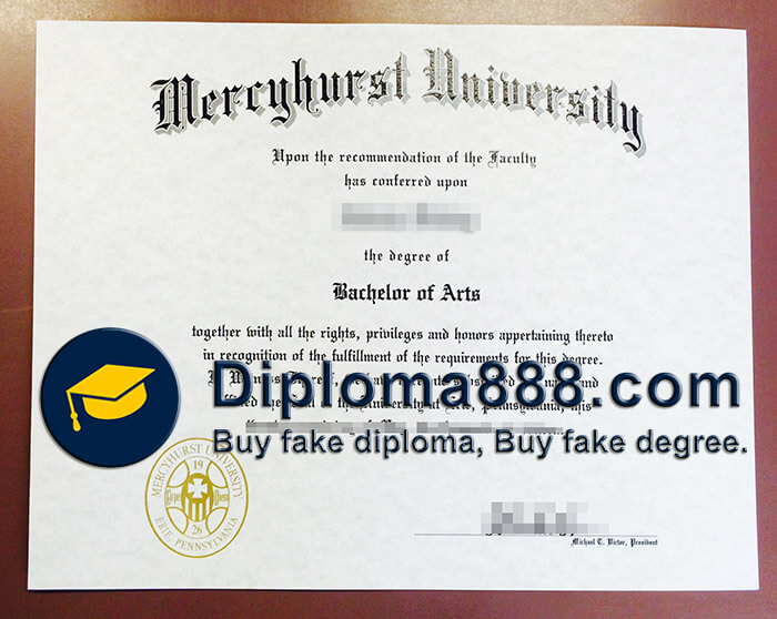 Mercyhurst University diploma