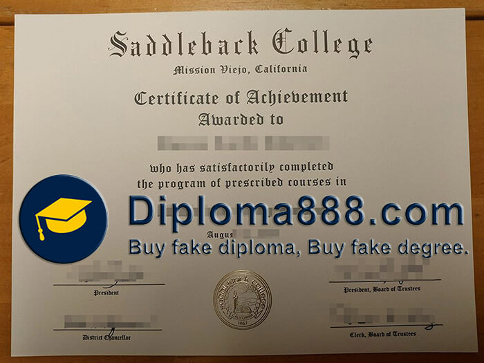 Saddleback College degree
