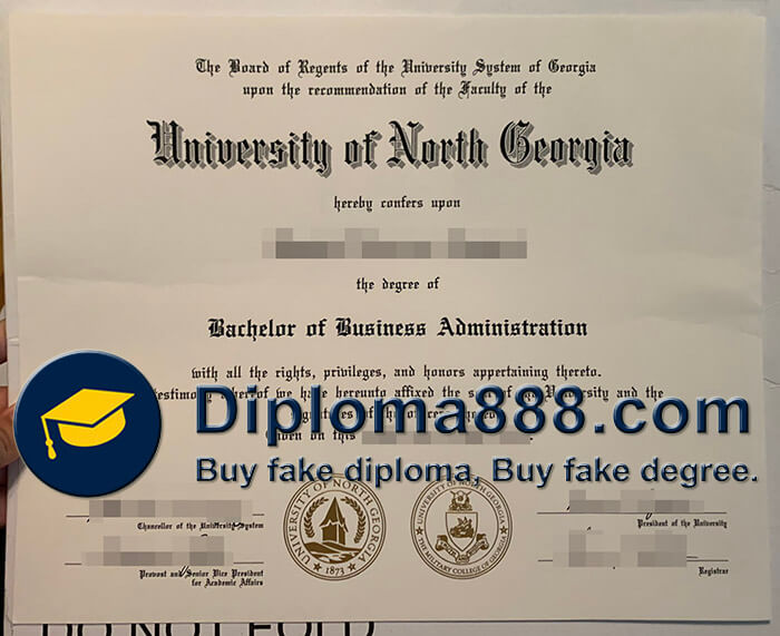 University of North Georgia diploma