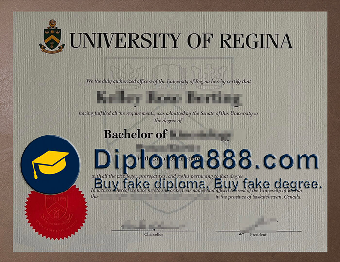 University of Regina diploma