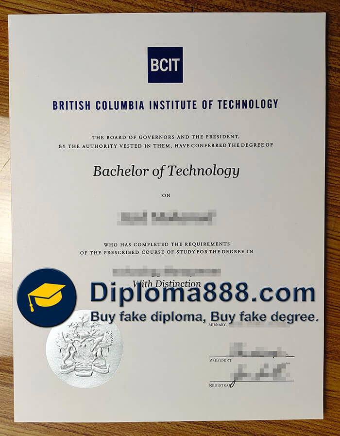 British Columbia Institute of Technology diploma