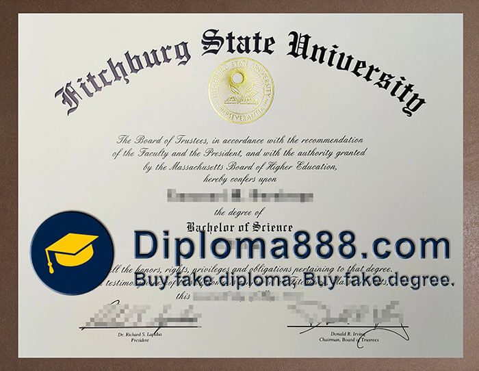 Fitchburg State University diploma