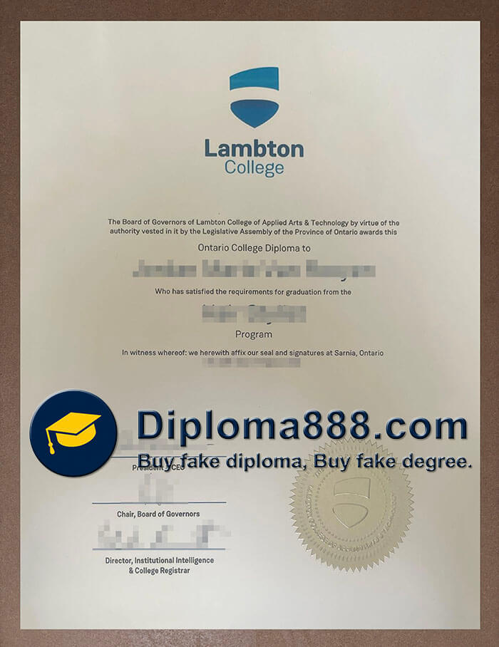 Lambton College degree