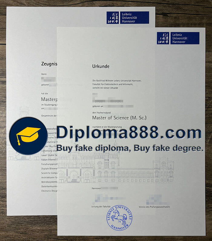 Leibniz University Hannover Urkunde