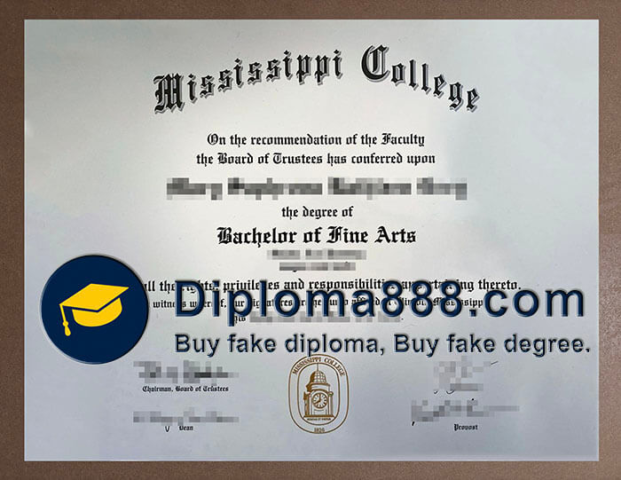 Mississippi College diploma