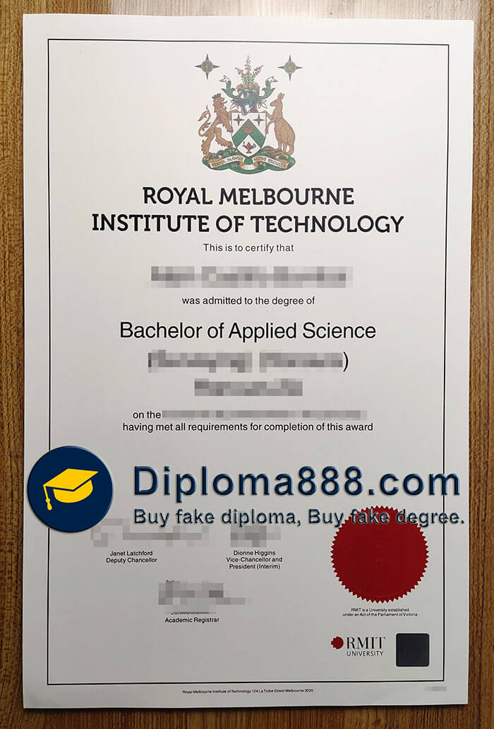 RMIT University diploma