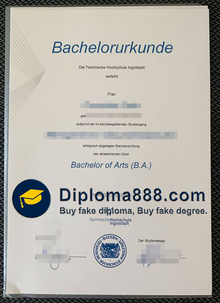 Technische Hochschule Ingolstadt Zeugnis