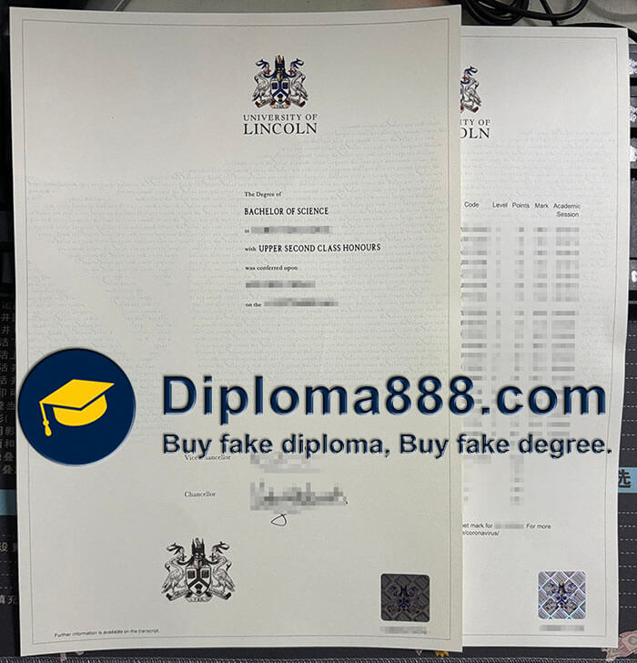 University of Lincoln diploma