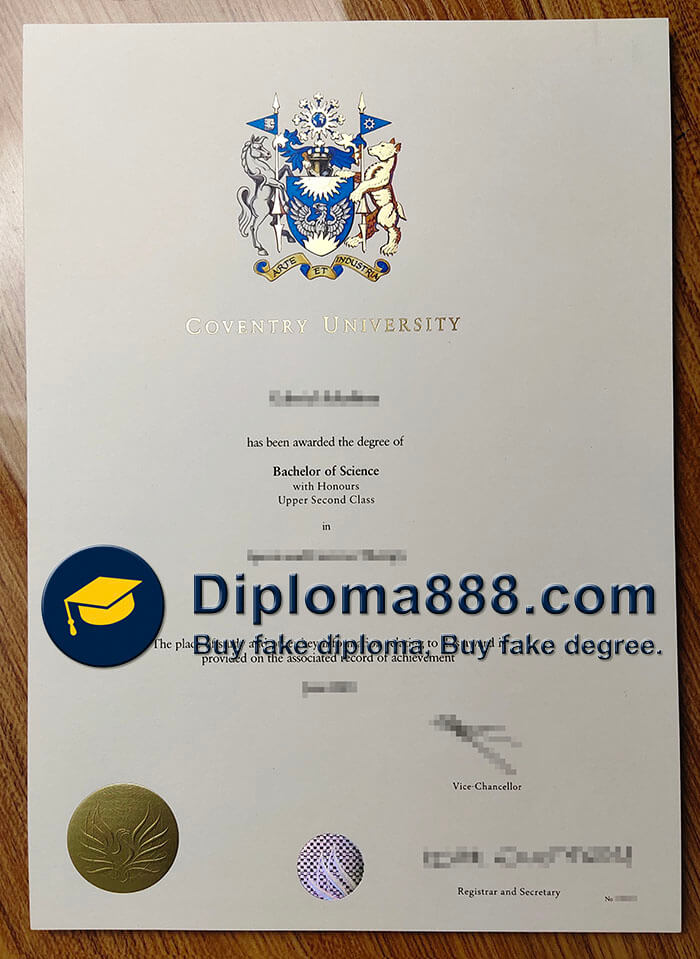 Coventry University diploma