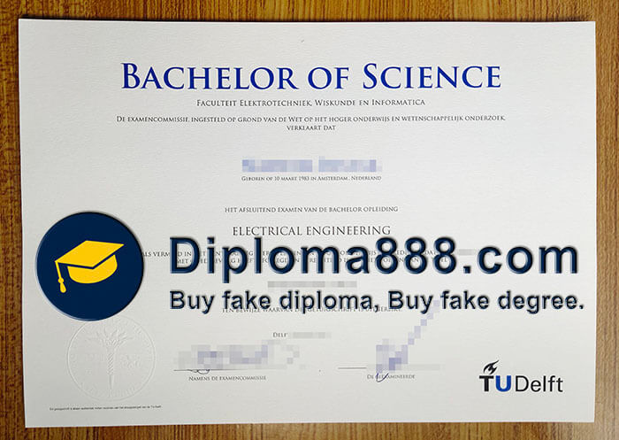 Delft University of Technology diploma