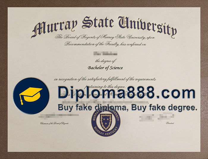 Murray State University diploma