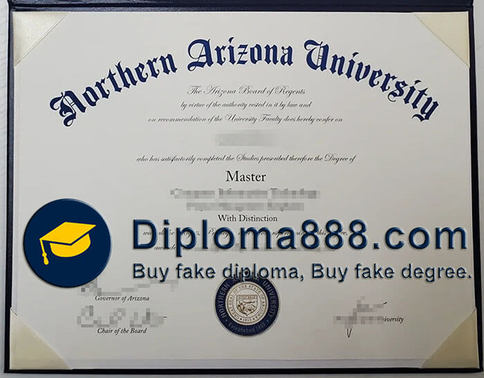 Northern Arizona University diploma