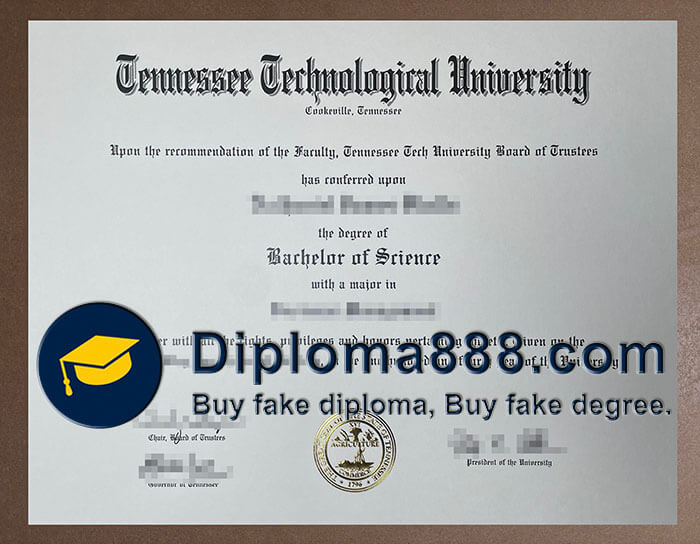 Tennessee Technological University diploma
