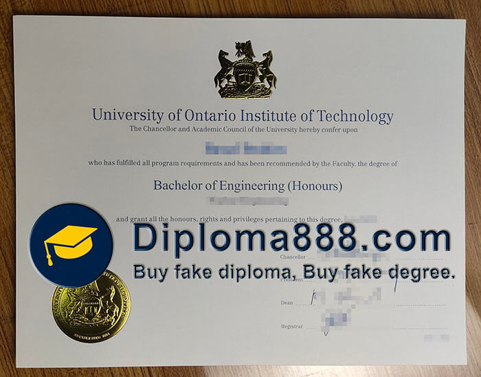 University of Ontario Institute of Technology diploma