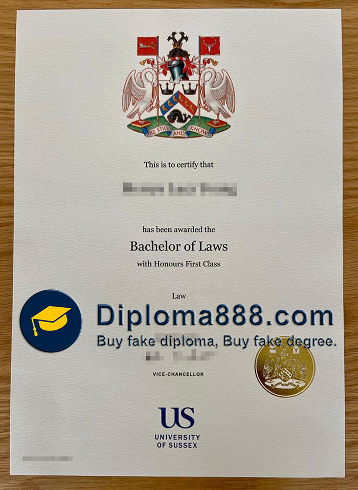 University of Sussex diploma