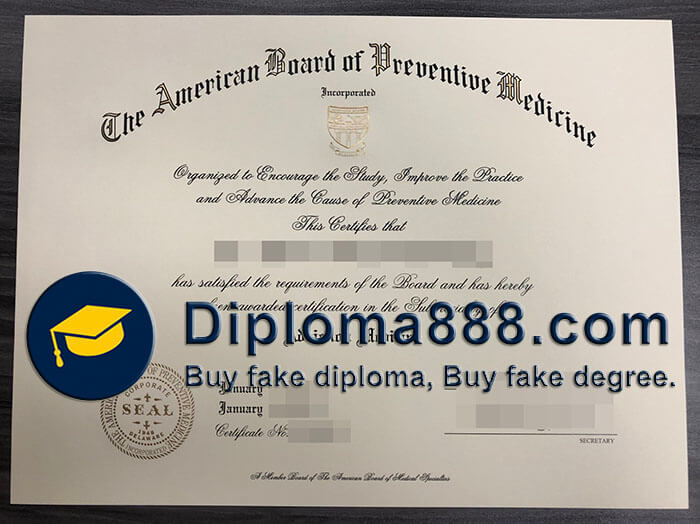 ABPM certificate