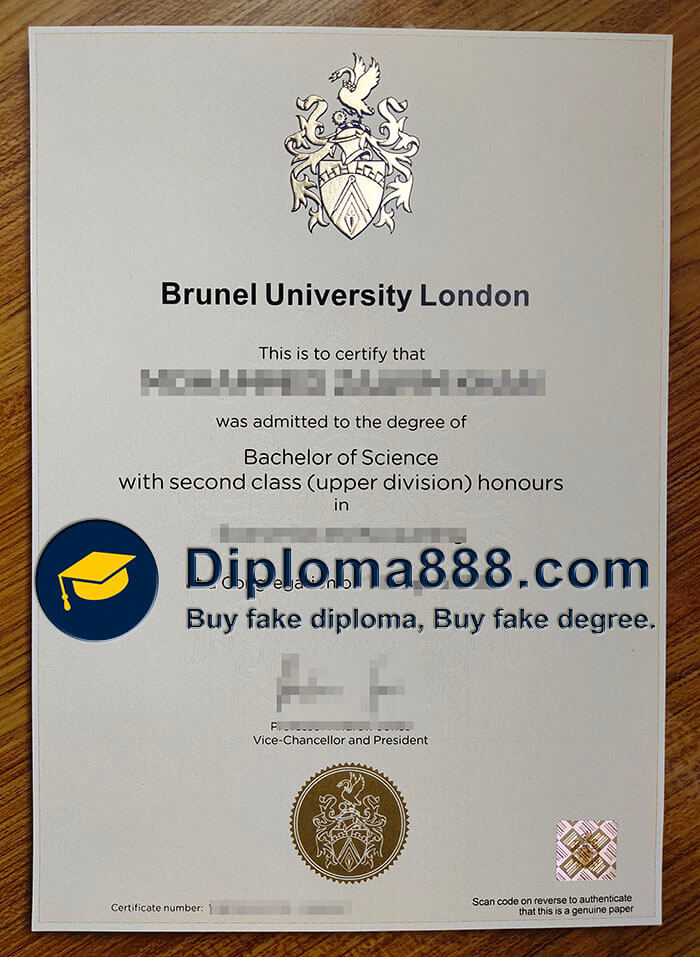 Brunel University London diploma