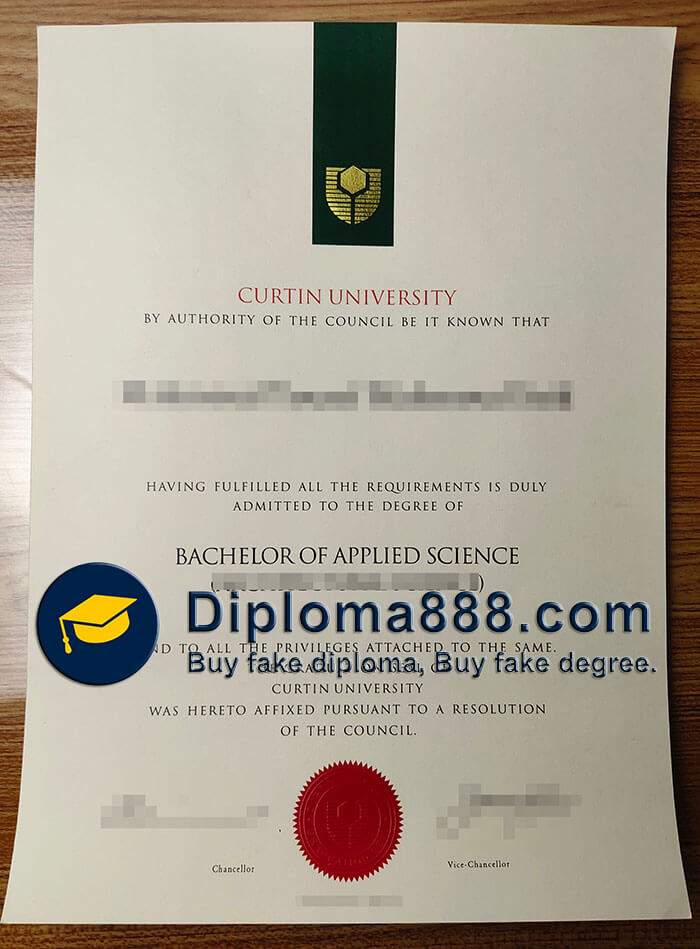 Curtin University degree
