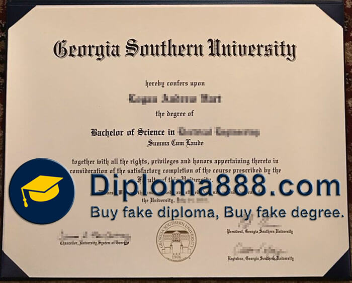 Georgia Southern University diploma