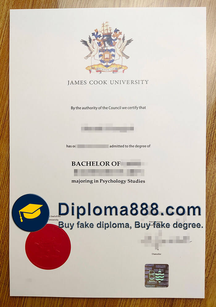 James Cook University diploma