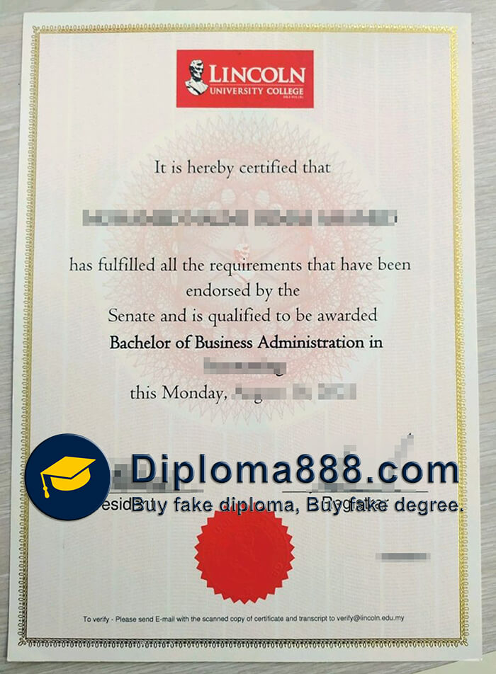 Lincoln University College diploma