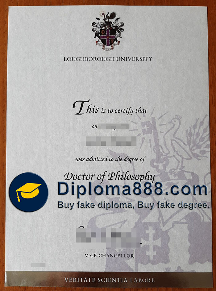 Loughborough University diploma