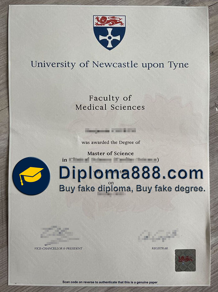 Newcastle University diploma